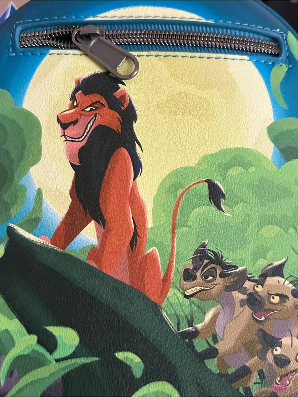 Loungefly Disney Lion King Scar Hyenas Mini Backpack Villain Bag New With Tags